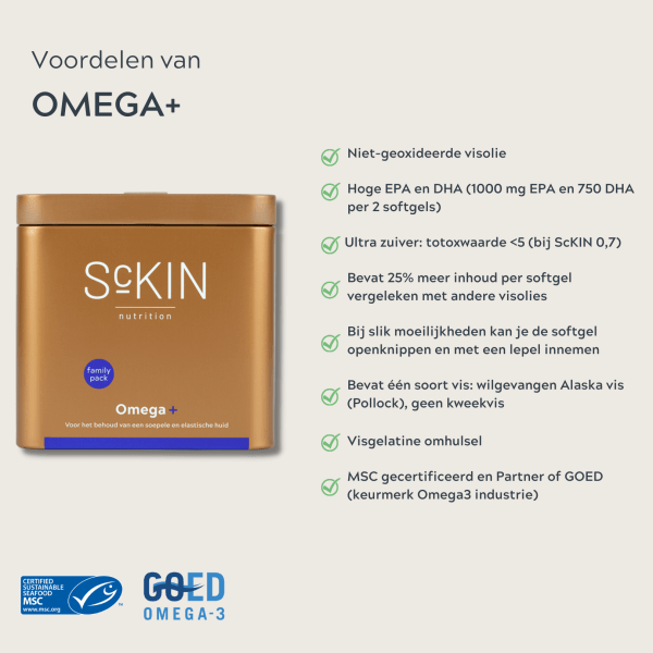 Sckin Nutrition OMEGA+ FAMILYPACK - Afbeelding 3